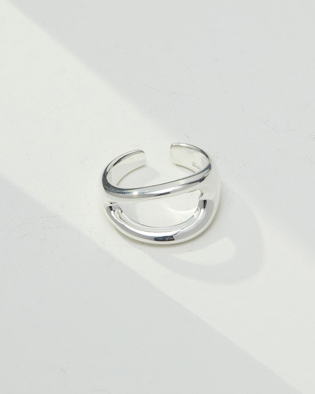 Double Band Dome Ring