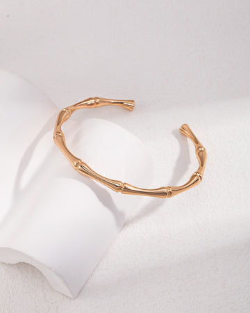 Bamboo Design Bangle Bracelet