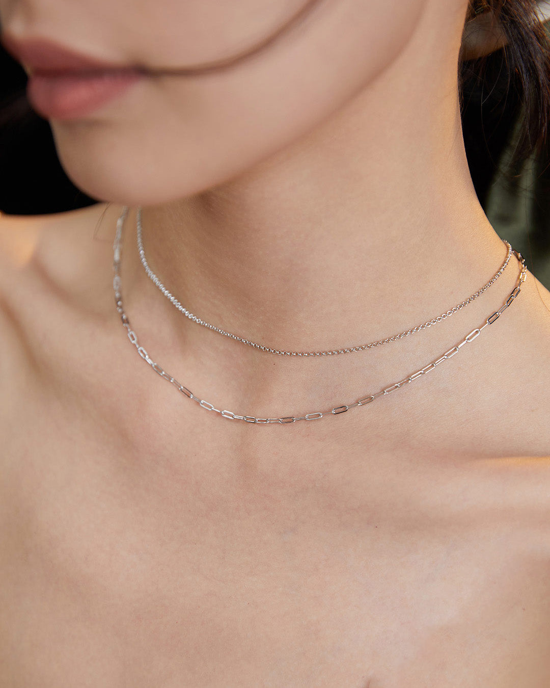 Double Layered Choker Necklace