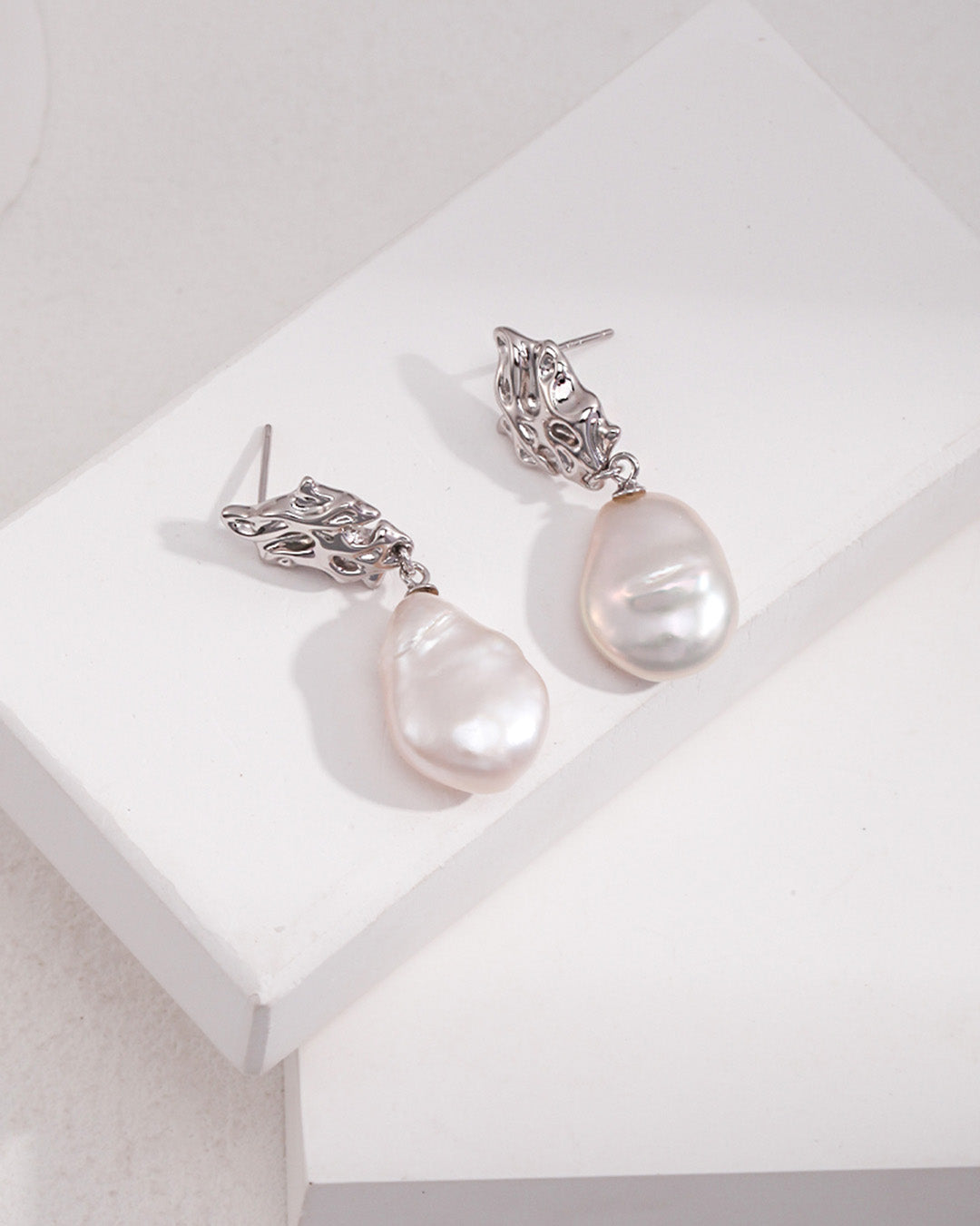 Pearl Dangle Earrings