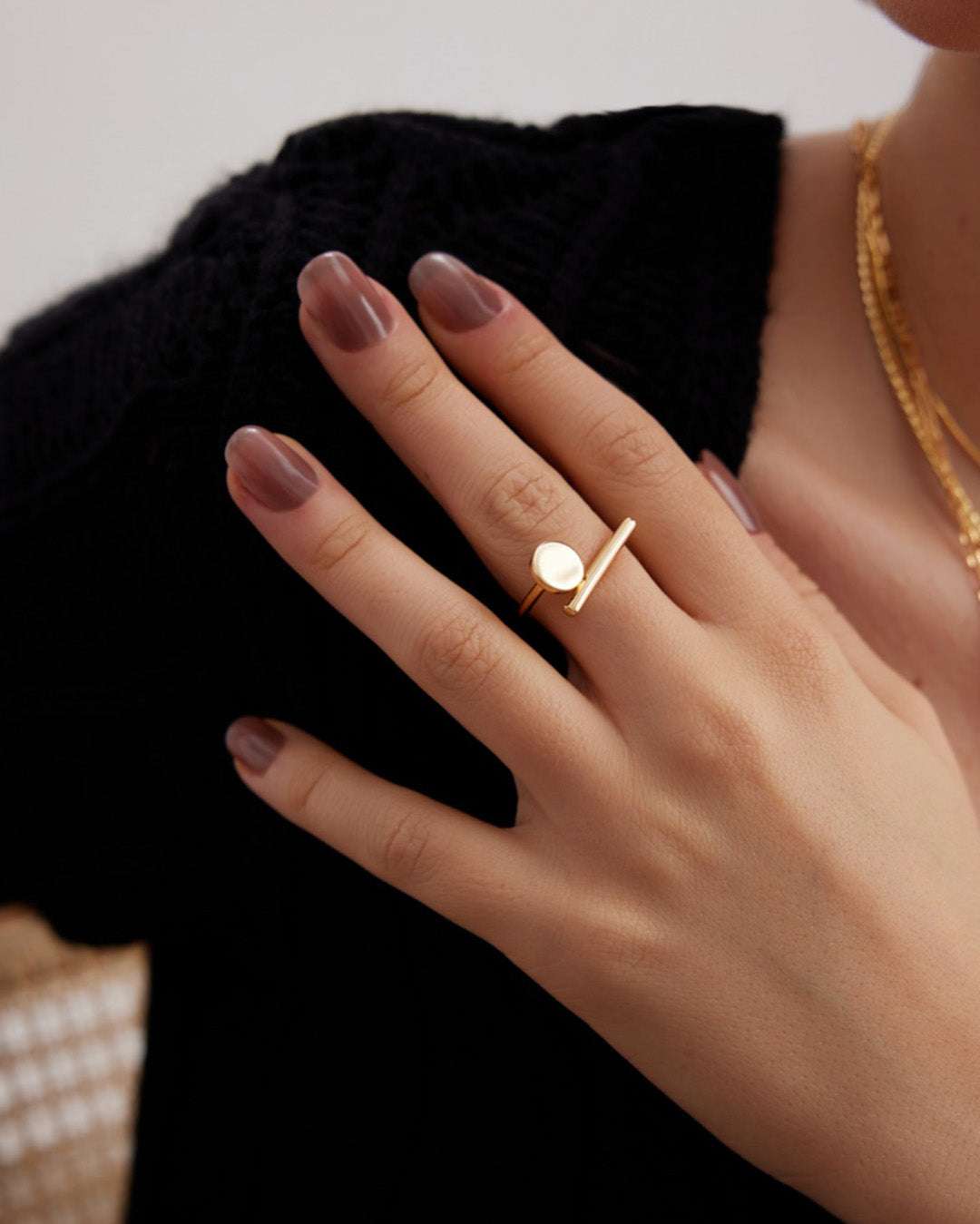 Wrap Around Signet Ring