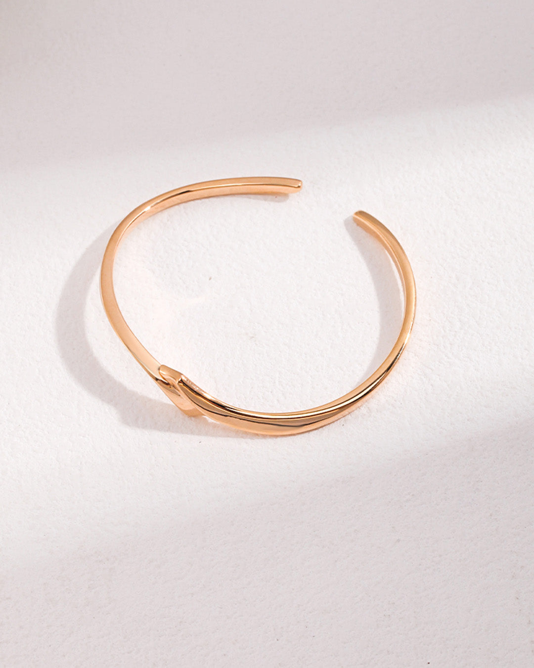 Minimalist Gold Cuff Bracelet